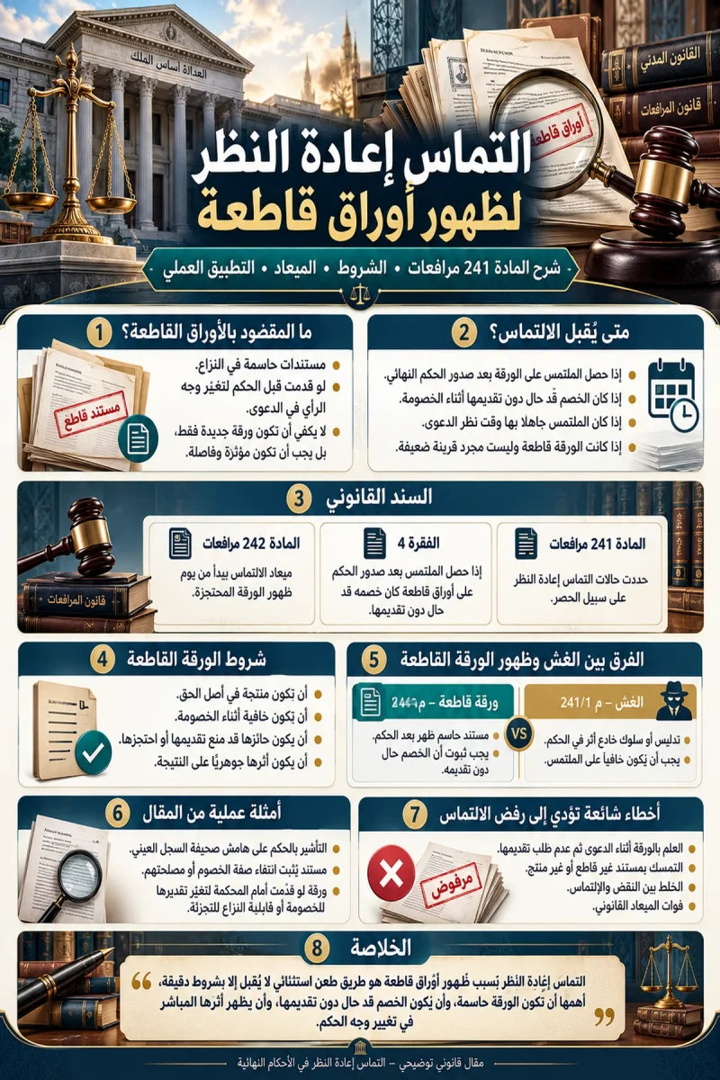 إنفوجراف التماس إعادة النظر أوراق قاطعة إنفوجراف التماس إعادة النظر أوراق قاطعة