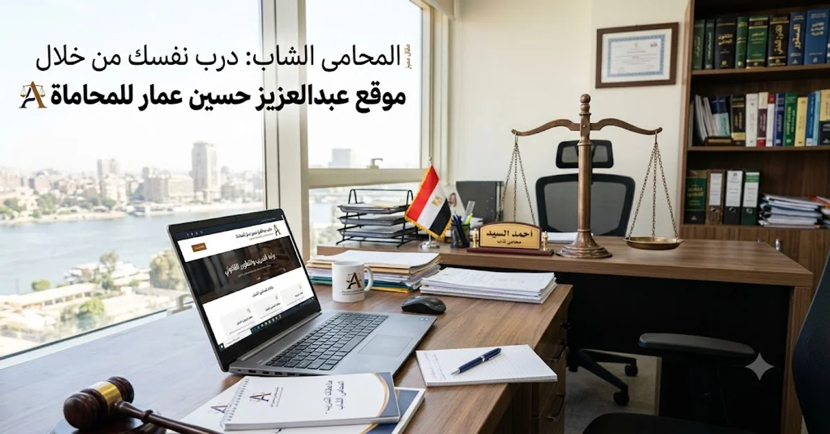 المحامى الشاب درب نفسك طوّر مهاراتك القانونية على موقع عمار المحامى الشاب درب نفسك طوّر مهاراتك القانونية على موقع عمار