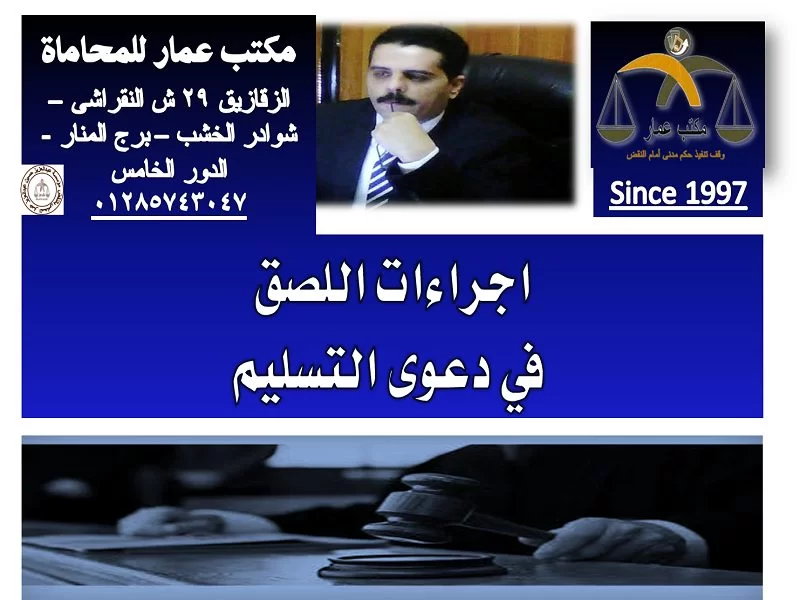 شرح دعوى التسليم شرح دعوى التسليم