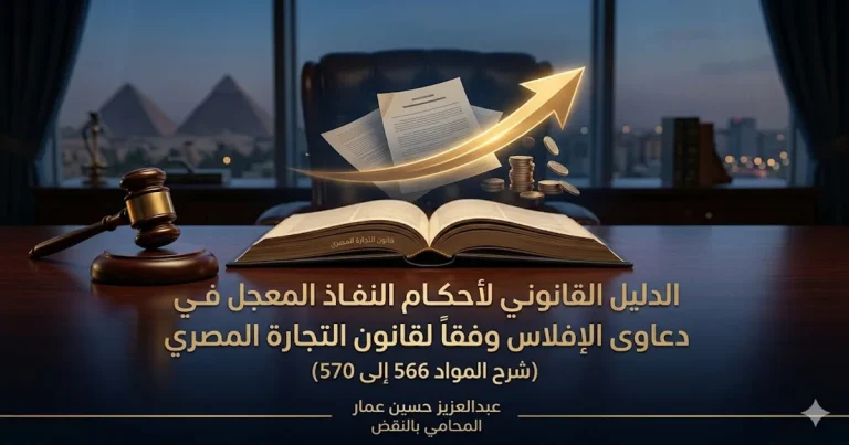أحكام النفاذ المعجل في دعاوى الإفلاس