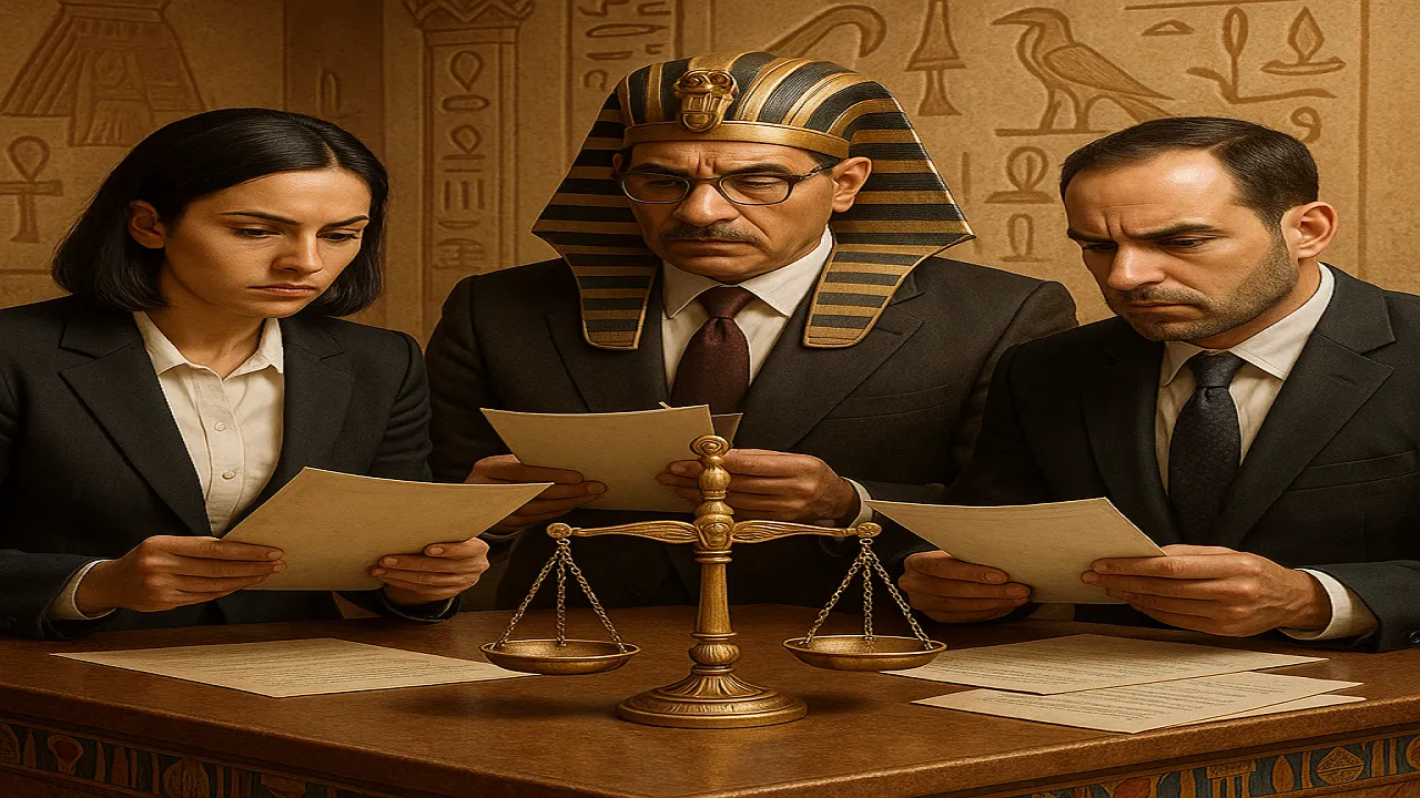 اعادة مأمورية الخبير وندب لجنة ثلاثية قانونا