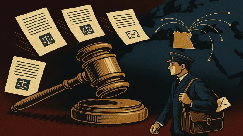 الغاية من الاعلان القضائي في مواجهة النيابة العامة والبطلان