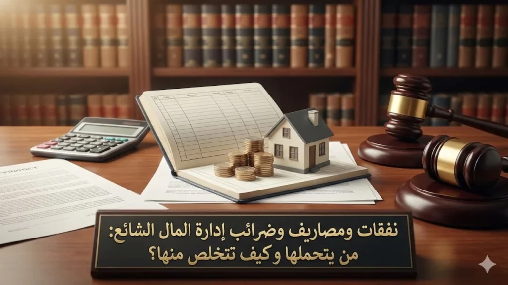 نفقات ومصاريف وضرائب إدارة المال الشائع وتوزيعها بين الشركاء