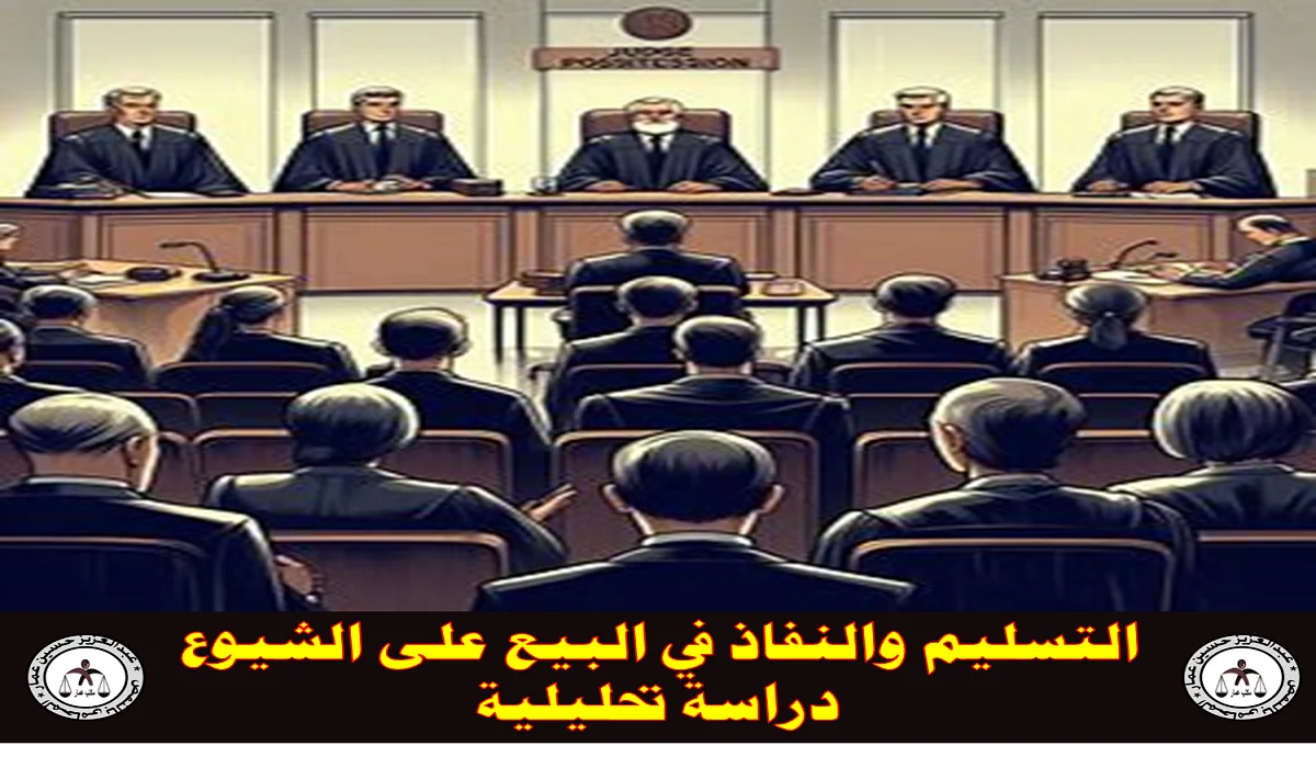 التسليم والنفاذ في عقود البيع على الشيوع