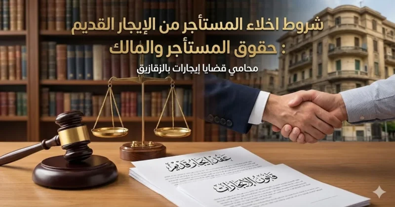 شروط اخلاء المستأجر من الإيجار القديم حقوق المستأجر والمالك