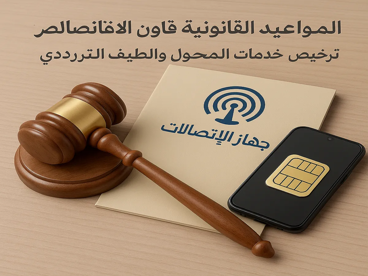 المواعيد القانونية في قانون الاتصالات المصري: دليل المدد والإجراءات المواعيد القانونية في قانون الاتصالات المصري دليل المدد والإجراءات
