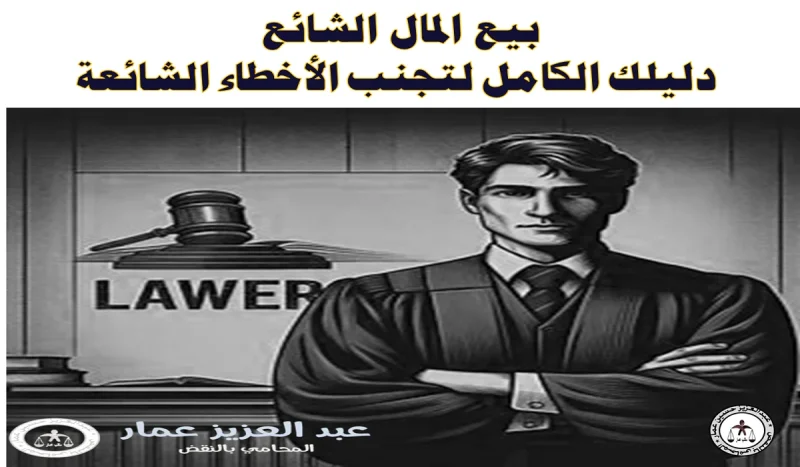 بيع المال الشائع دليلك الكامل 