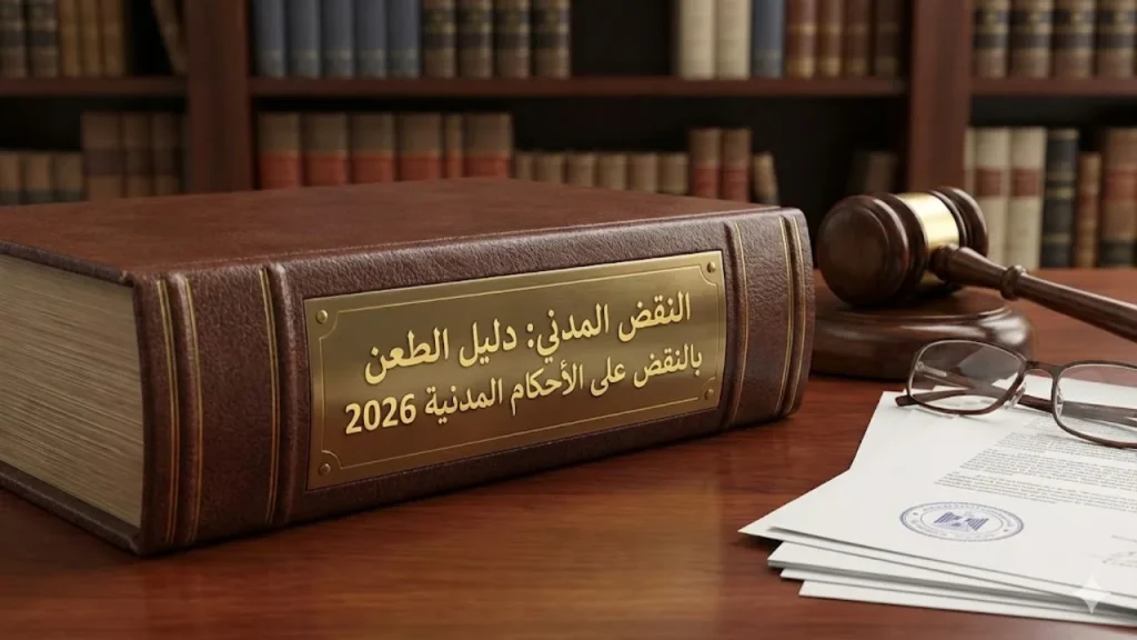 النقض المدني دليل الطعن بالنقض على الأحكام المدنية 2026