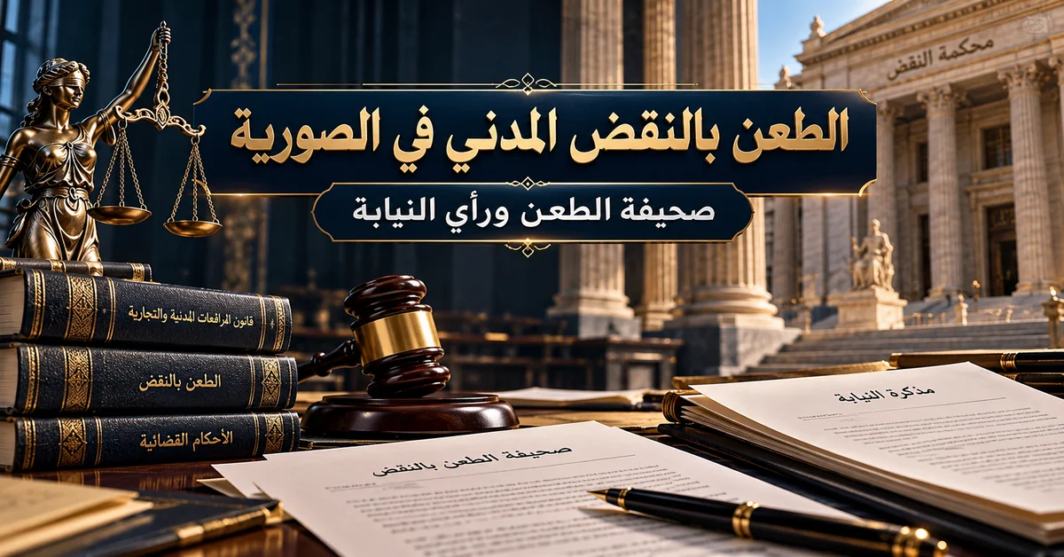 الطعن بالنقض المدني في الصورية