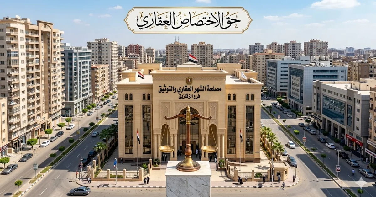 حق الاختصاص العقارى في القانون شروطه وإجراءات قيده ومحوه حق الاختصاص العقارى في القانون شروطه وإجراءات قيده ومحوه