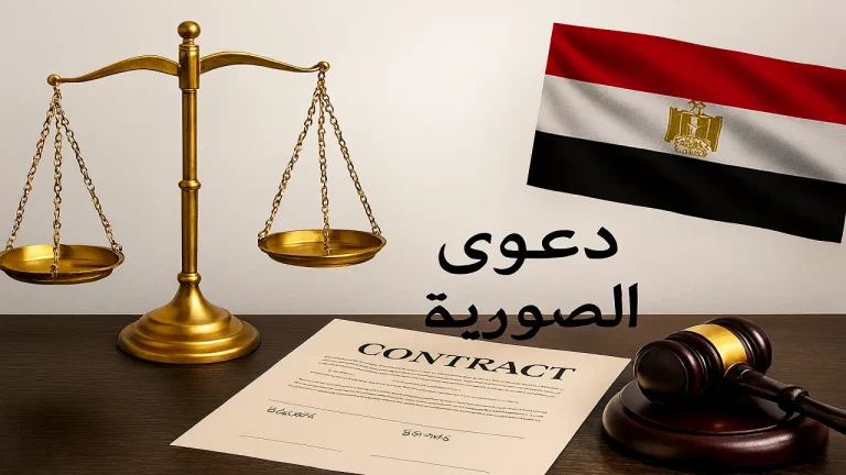 دعوى الصورية في القانون المصري: الشرح والصيغ 2 دعوى الصورية في القانون المصري الشرح والصيغ