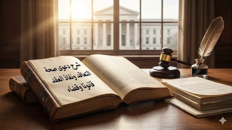 شرح دعوى صحة التعاقد ونفاذ العقد قانونا وقضاء