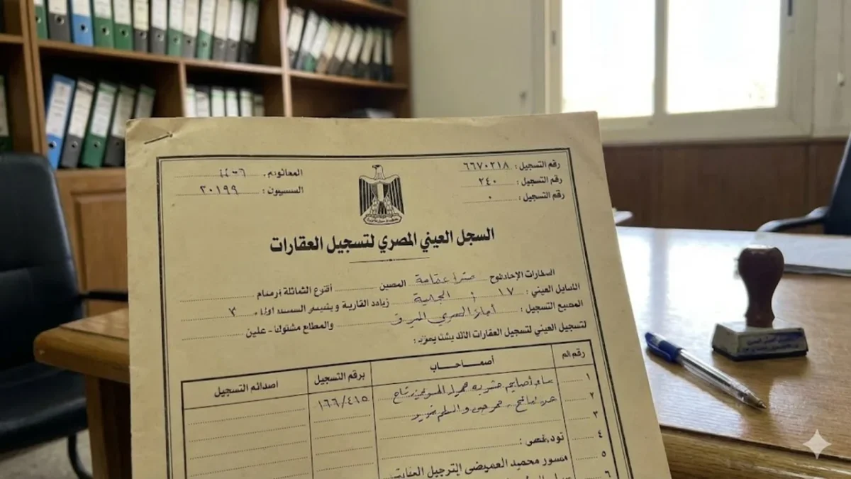 ما هو السجل العيني المصري لتسجيل العقارات؟