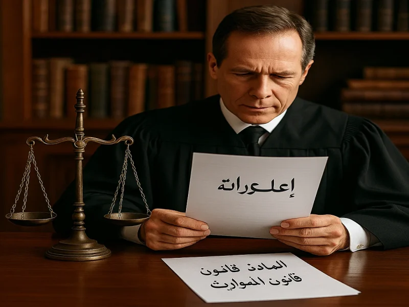 شرح المادة 49 من قانون المواريث متى يدان من يحجب الميراث؟ شرح المادة 49 من قانون المواريث متى يدان من يحجب الميراث؟