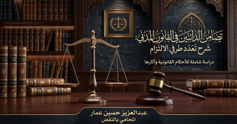 تضامن الدائنين في القانون المدني شرح تعدد طرفي الالتزام