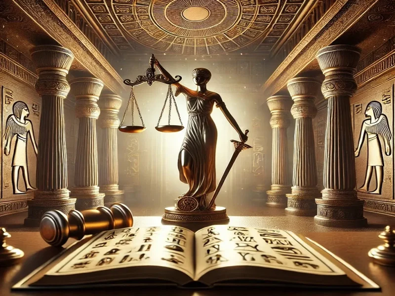 القانون الطبيعي والعدالة في مصر