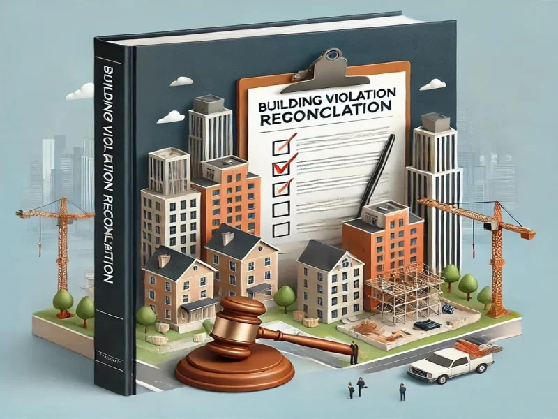 دليل التصالح في مخالفات البناء 