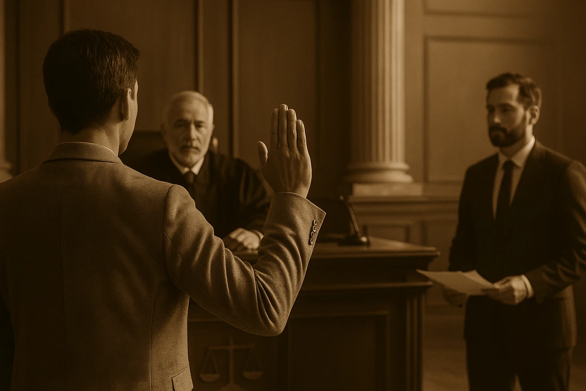 ماذا يتم بعد حلف يمين عدم العلم