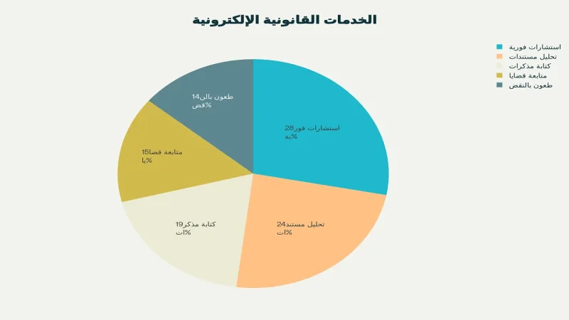التخصصات القانونية والخدمات الإلكترونية  التخصصات القانونية والخدمات الإلكترونية