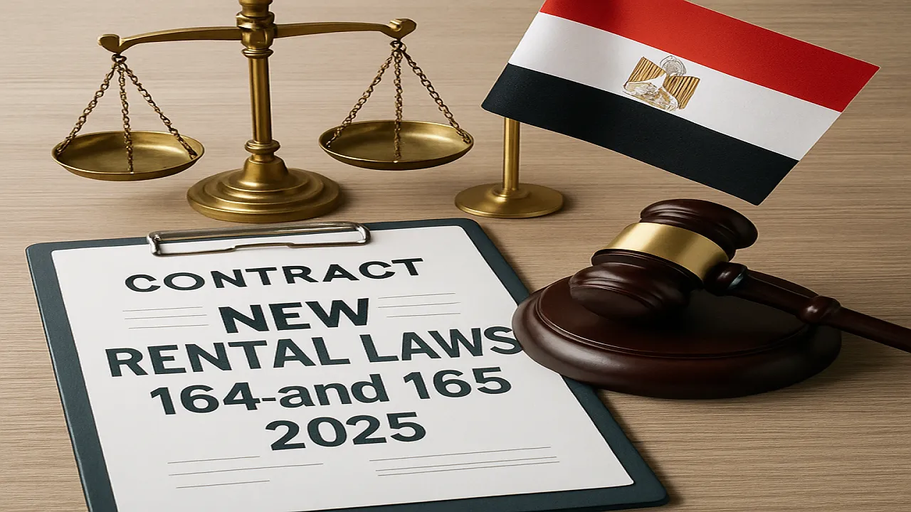 قانون الإيجارات رقم 164 و165 لسنة 2025 في مصر