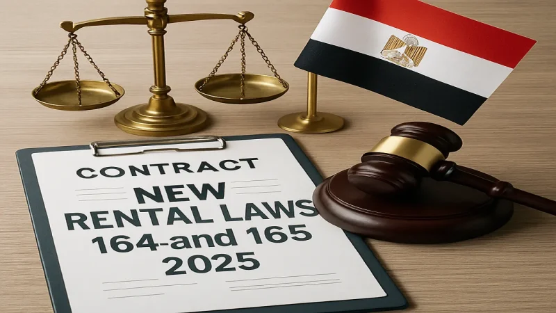 قانون الإيجارات رقم 164 و165 لسنة 2025 في مصر - دليل شامل عن حقوق المستأجرين والملاكين والأجرة الجديدة والإخلاء