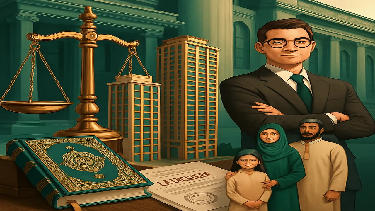 قانون الميراث والتركات والوصية ودعوى الفرز والتجنيب للمشاع