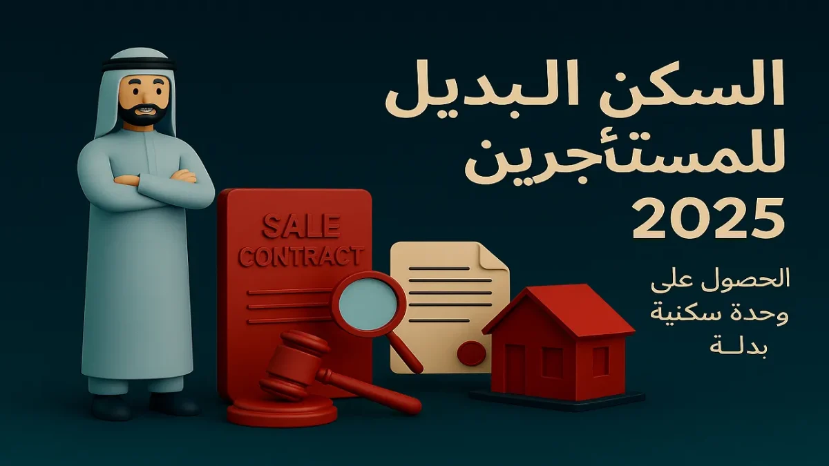 دليل الحصول على وحدة سكنية بديلة 2025