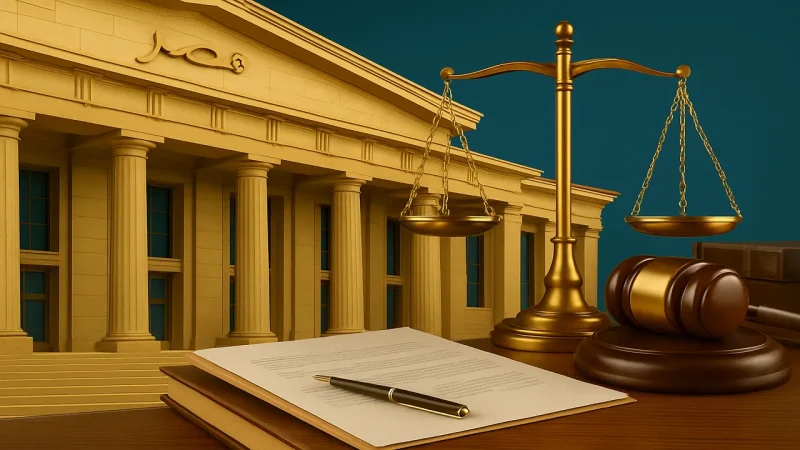 منع التعرض في الحيازة والملكية وضمان الاستحقاق وفق نقض 2025 1 منع التعرض في الحيازة والملكية - ميزان العدالة والمطرقة القانونية في محكمة مصرية - حكم النقض 2025