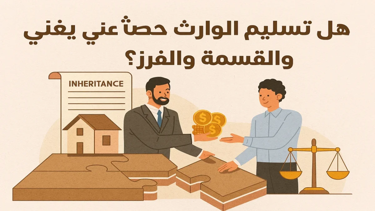 محامي ميراث يقدم استشارة قانونية للورثة حول حقوقهم في الحصة الشائعة