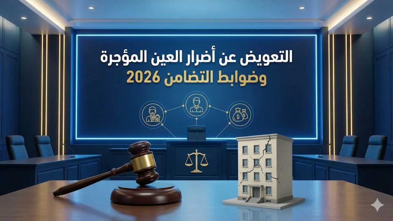 التعويض عن أضرار العين المؤجرة وحالات التضامن في القانون