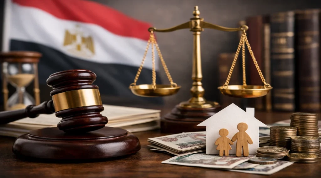 حكم زيادة نفقة الصغير وأجر المسكن في مصر حكم واستئناف