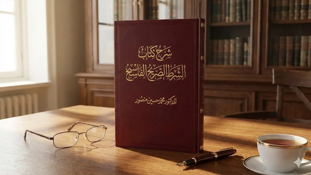 شرح كتاب الشرط الصريح الفاسخ للدكتور محمد حسين منصور