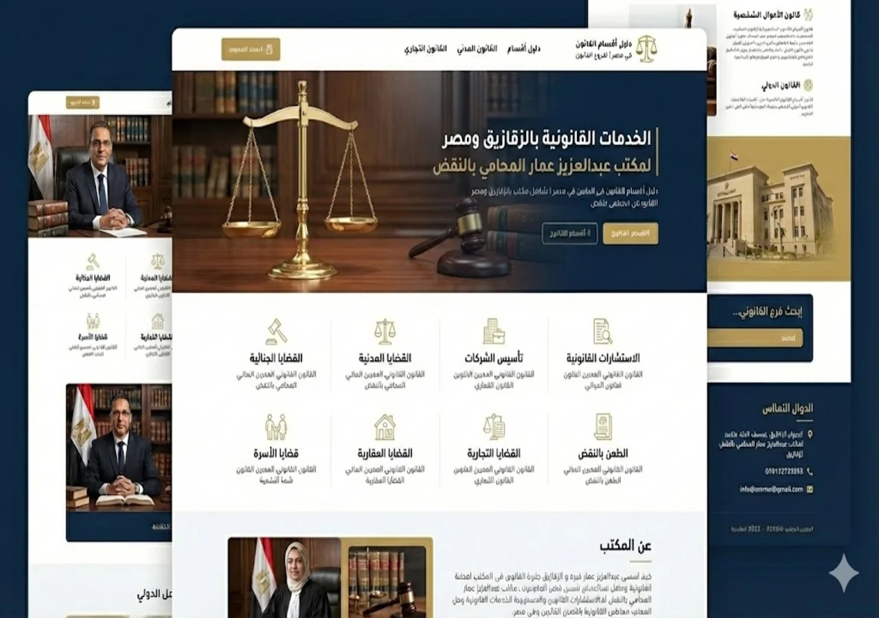 الخدمات القانونية بالزقازيق ومصر لمكتب عبدالعزيز عمار المحامي بالنقض الخدمات القانونية بالزقازيق ومصر لمكتب عبدالعزيز عمار المحامي بالنقض