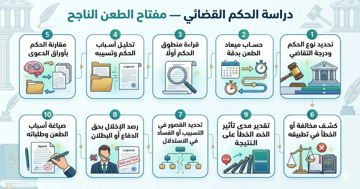 خلاصة منهج كسب القضايا المدنية في مصر