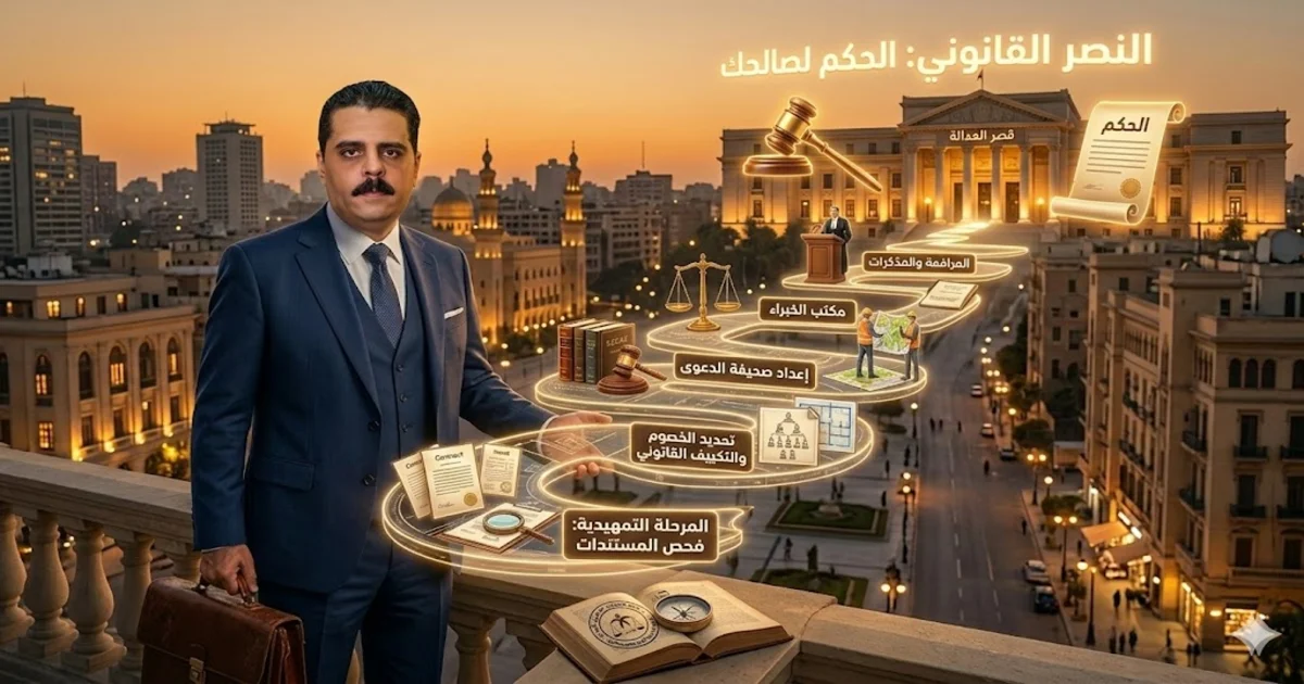 منهج كسب القضايا المدنية في مصر عبدالعزيز حسين عمار