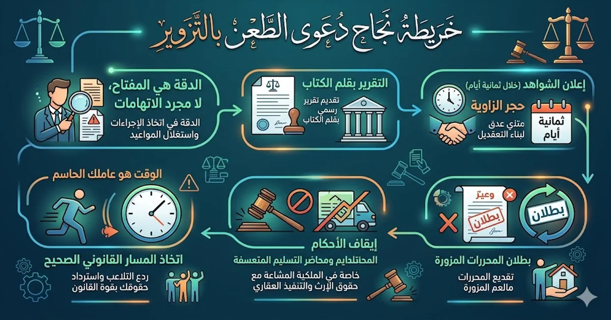 فهم التزوير المادي والمعنوي