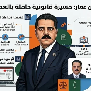 سيرة موجزة لمحامي الميراث - عبدالعزيز حسين عمار