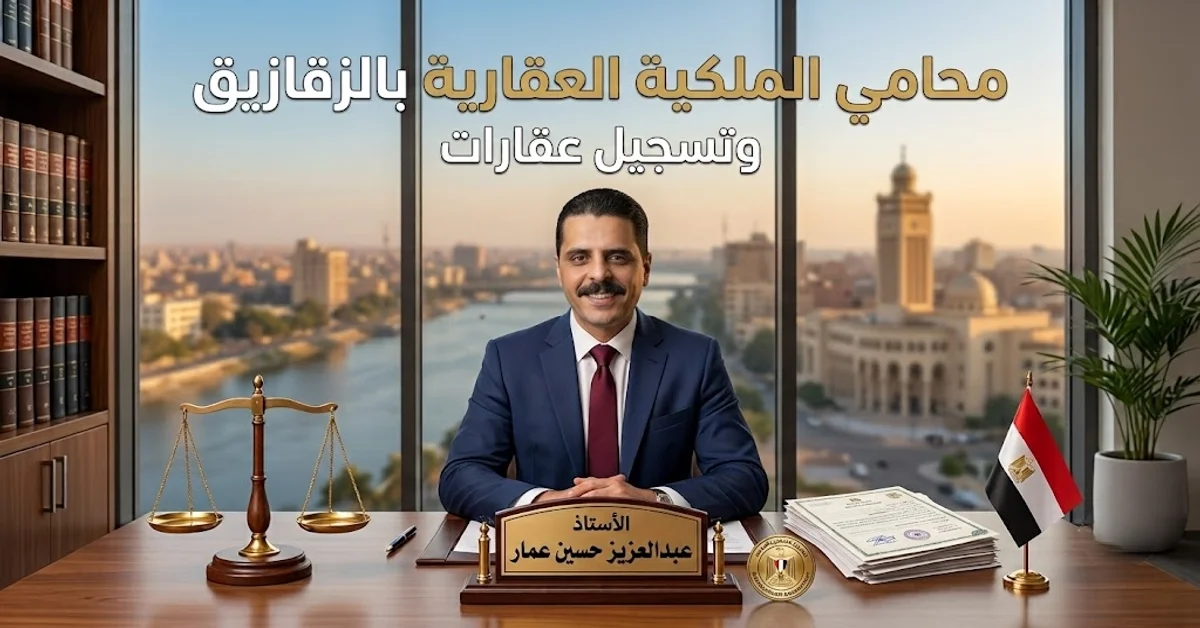 محامي الملكية العقارية بالزقازيق وتسجيل عقارات محامي الملكية العقارية بالزقازيق وتسجيل عقارات