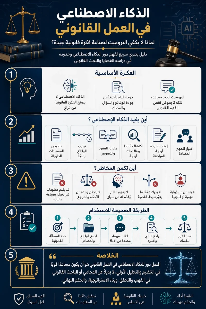 الذكاء الاصطناعي في العمل القانوني وكيف يفيد الذكاء الاصطناعي في العمل القانوني وكيف يفيد