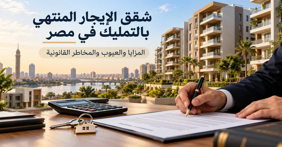 شقق الإيجار المنتهي بالتمليك في مصر
